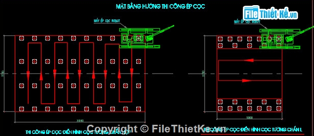 chi tiết,BTCT,ép cọc,thi công ép cọc,ép cọc BTCT